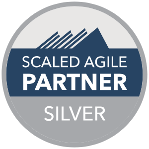 Scaled Agile Bronze Partner Scaled Agile Silver Partner Badge